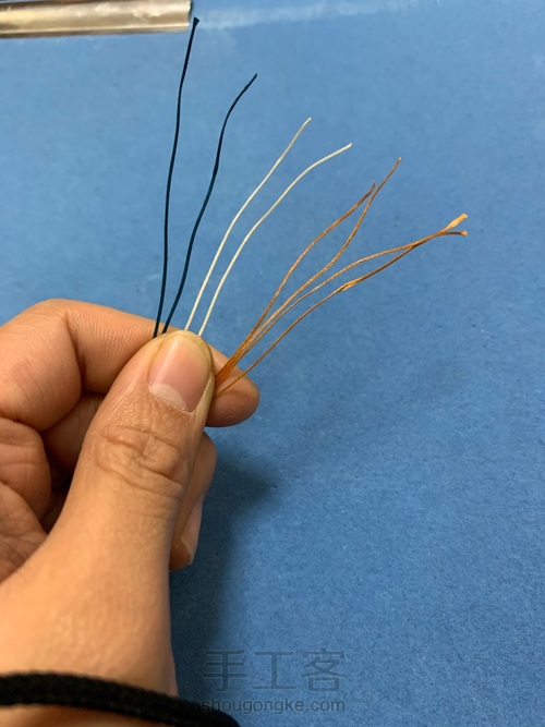 子母扣的的的扣头! 第2步