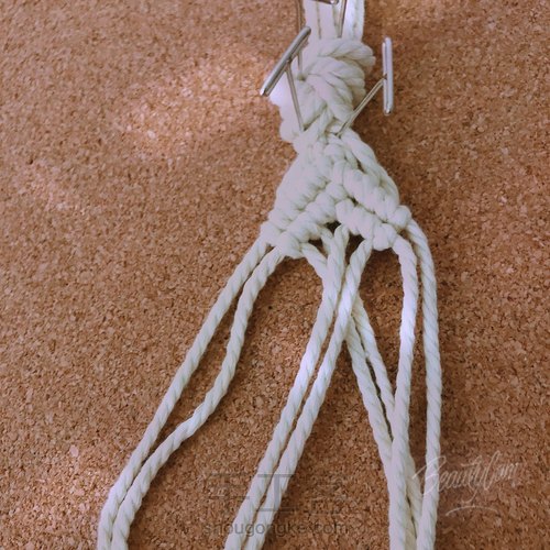 窗帘绑带 第4步