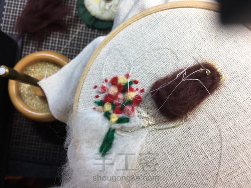 素墨原创立体刺绣作品 第7步