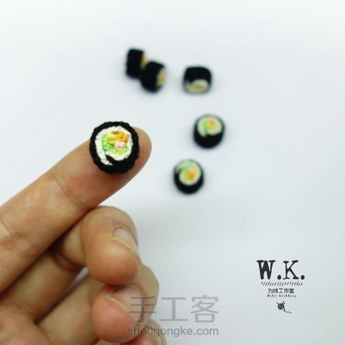 迷你寿司 第3步
