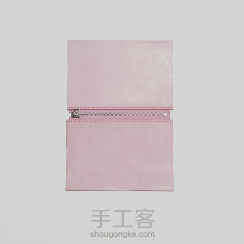 物致WUZHI手工皮具教程 | 做一只有魔法的拉链手包 第20步