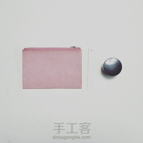 物致WUZHI手工皮具教程 | 做一只有魔法的拉链手包 第25步