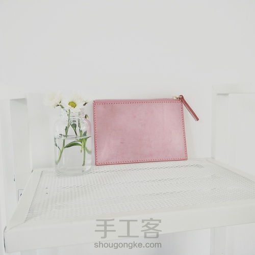 物致WUZHI手工皮具教程 | 做一只有魔法的拉链手包 第45步