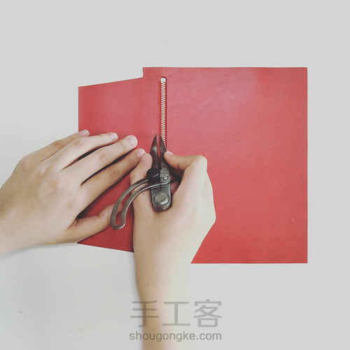 物致WUZHI皮具教程 | 意大利植鞣皮手感超棒的手拿信封包 第13步