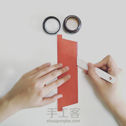 物致WUZHI皮具教程 | 意大利植鞣皮手感超棒的手拿信封包 第28步