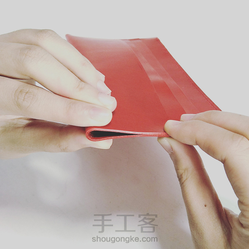 物致WUZHI皮具教程 | 意大利植鞣皮手感超棒的手拿信封包 第42步