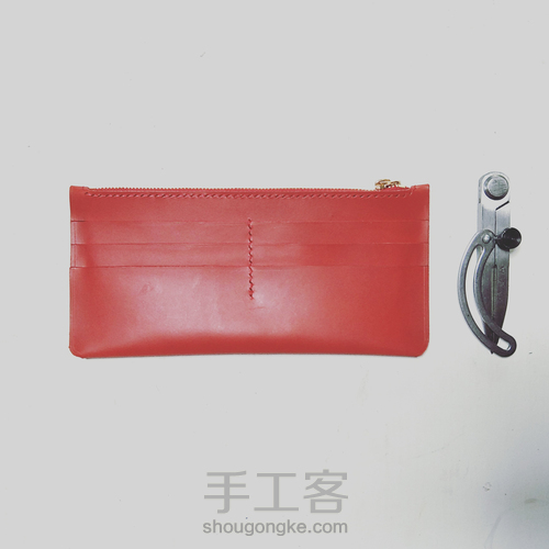 物致WUZHI皮具教程 | 意大利植鞣皮手感超棒的手拿信封包 第50步