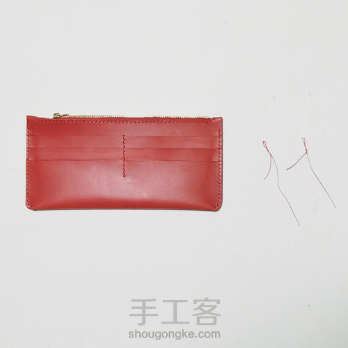 物致WUZHI皮具教程 | 意大利植鞣皮手感超棒的手拿信封包 第55步