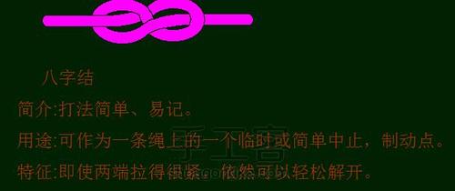 各种活结的打法 转发的 第3步