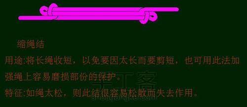 各种活结的打法 转发的 第9步