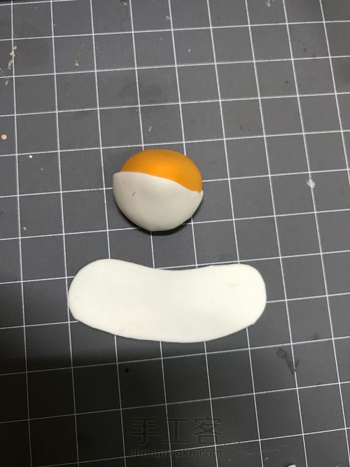 #招财秋田犬#超轻黏土摆件 第4步