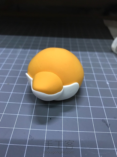 #招财秋田犬#超轻黏土摆件 第5步