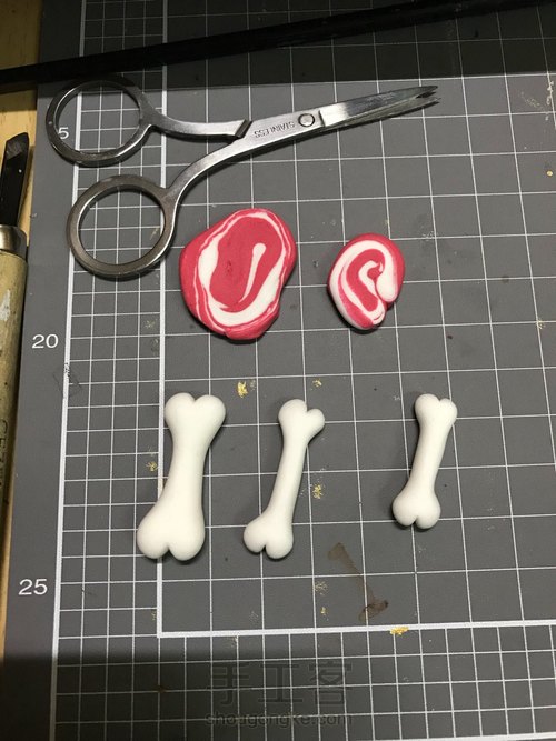 #招财秋田犬#超轻黏土摆件 第24步