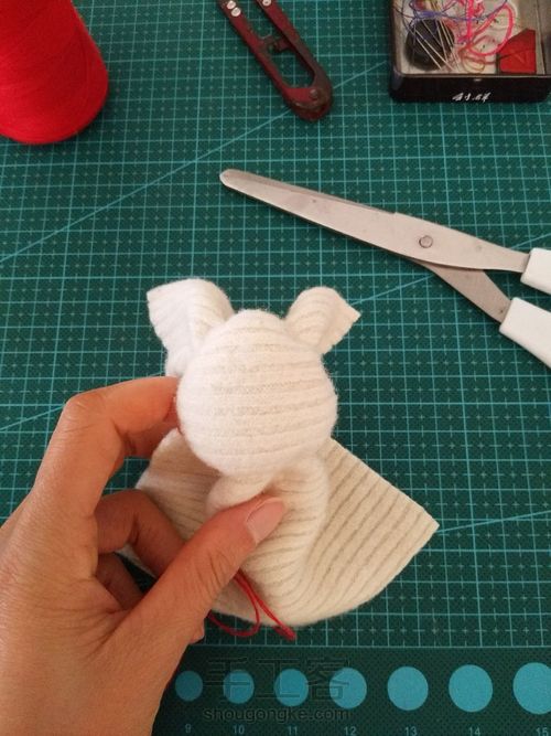 简单易做的小兔子制作教程 第7步