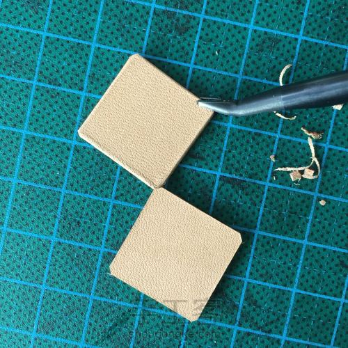 [原创]极简植鞣革耳环 第7步