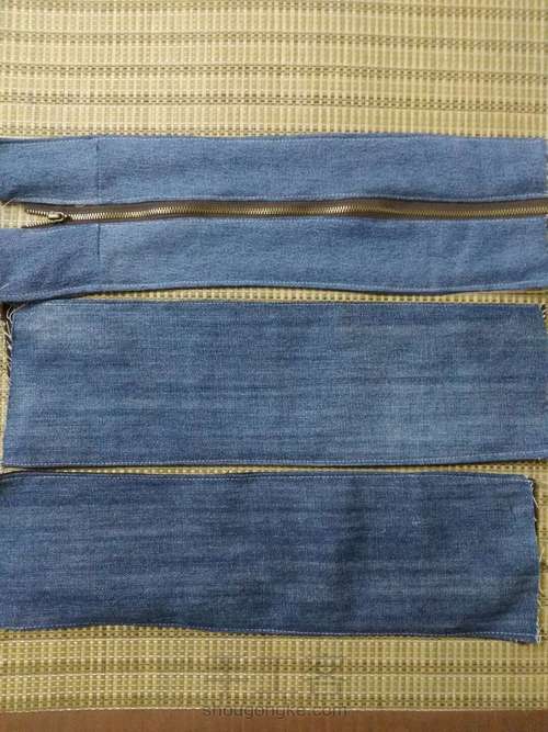 田园牛仔背包 第11步