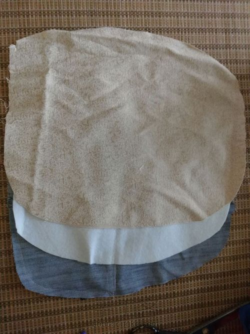 田园牛仔背包 第6步