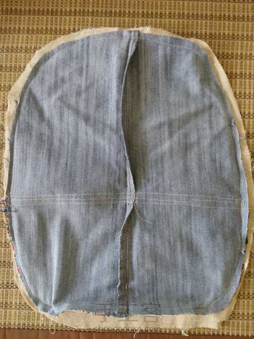 田园牛仔背包 第7步