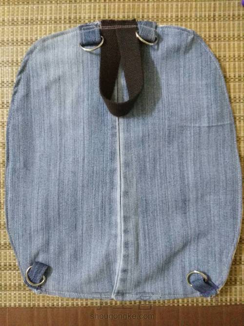 田园牛仔背包 第9步