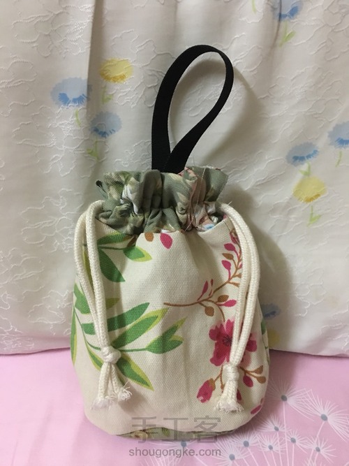 春风得意束口袋 第1步