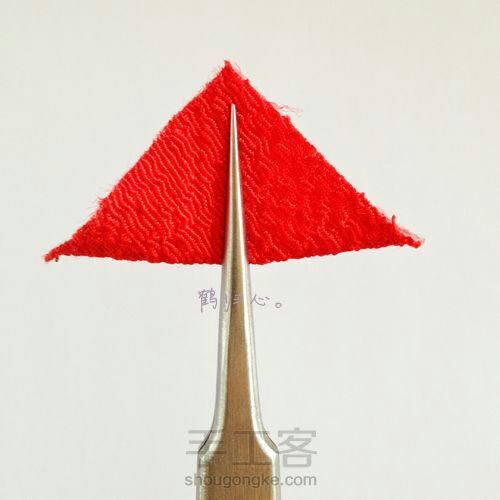 细工花簪之梅花花瓣教程 第3步