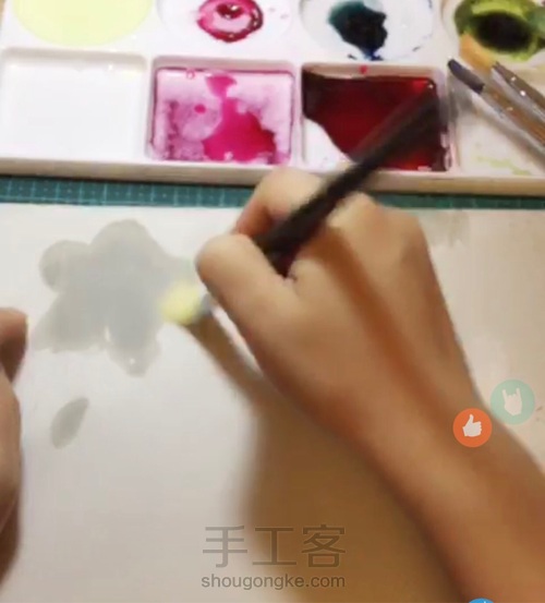 重樱烫花手工造花教程 第1步