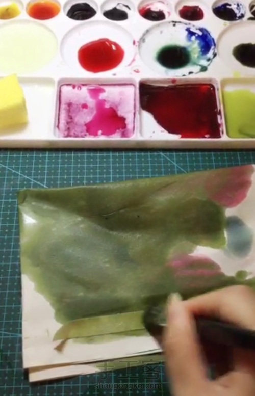 重樱烫花手工造花教程 第11步