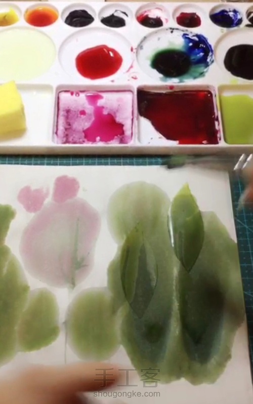 重樱烫花手工造花教程 第10步