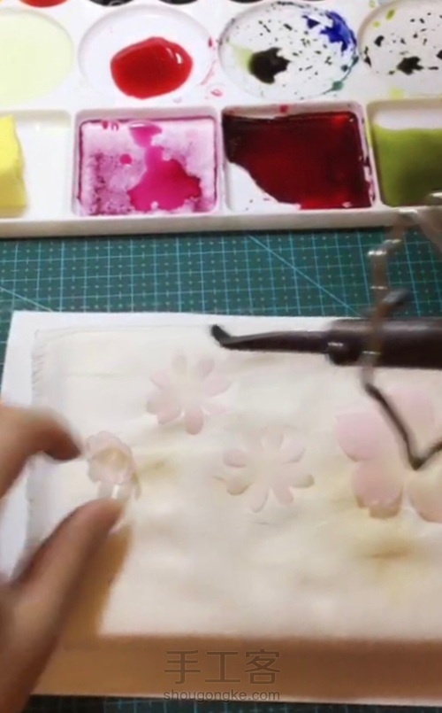 重樱烫花手工造花教程 第15步