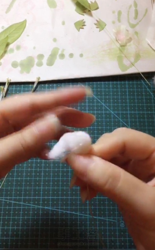 重樱烫花手工造花教程 第19步