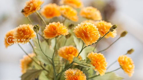 烫花造花之小雏菊的组合 第3步