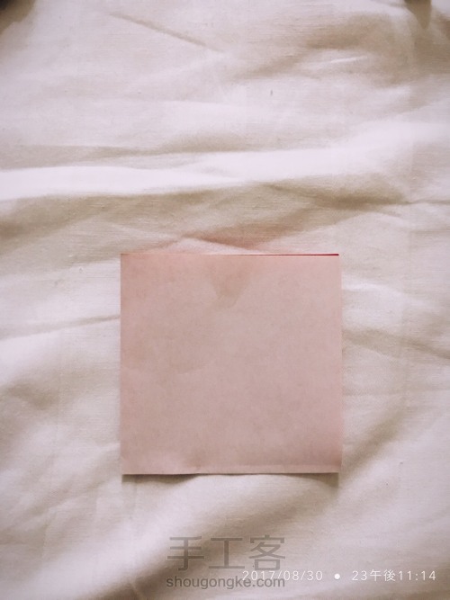 折り紙-折纸•玫瑰I 第3步