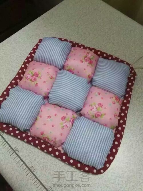 田园风泡芙坐垫 第5步