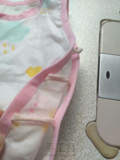 婴儿琵琶衣 第6步