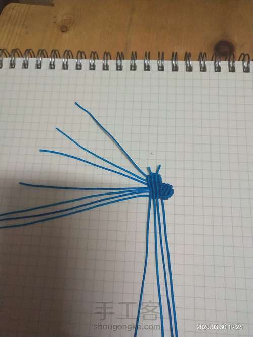 仿点翠之小花花 第14步