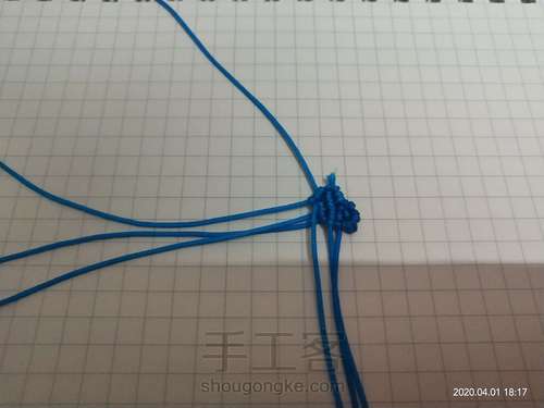 仿点翠之小花花迷你版 第11步