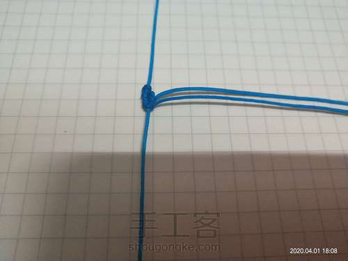 仿点翠之小花花迷你版 第4步