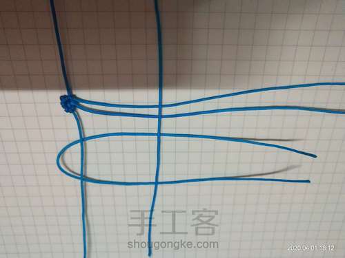 仿点翠之小花花迷你版 第7步