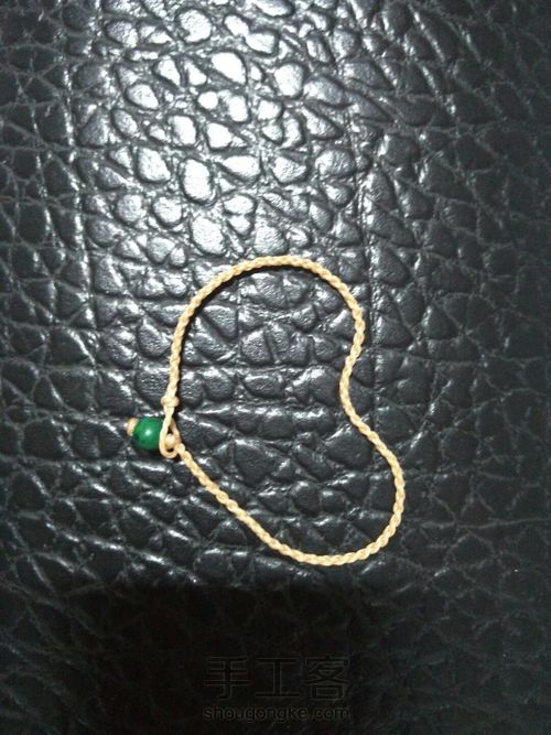 心形友谊手链~ 第2步