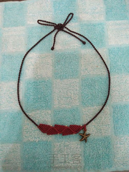 涟漪~ 百搭锁骨链 第11步