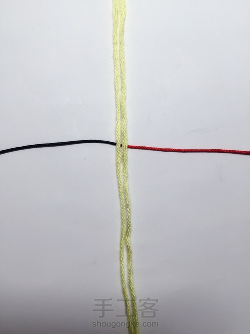 金刚结#转运珠手链 第9步