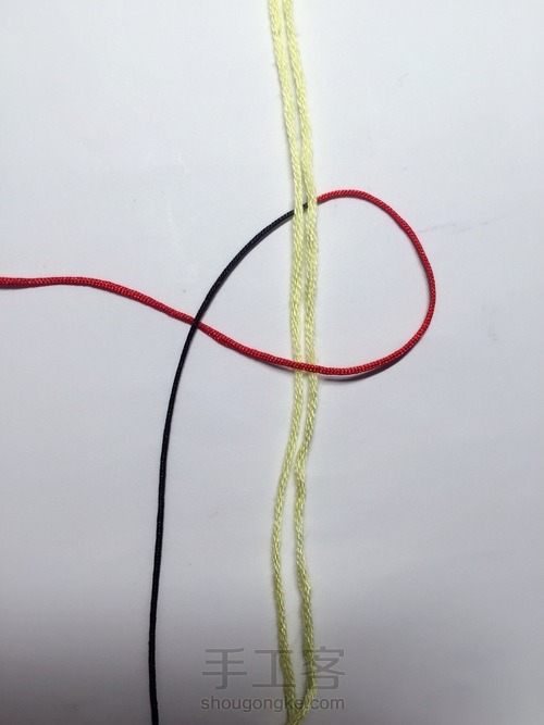 金刚结#转运珠手链 第10步
