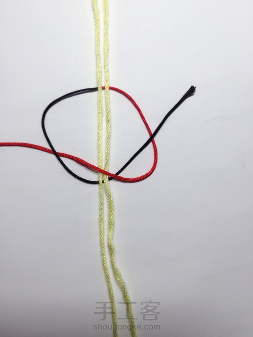 金刚结#转运珠手链 第11步