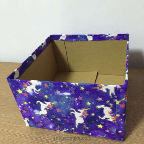 纸盒改造收纳盒(法二) 第1步