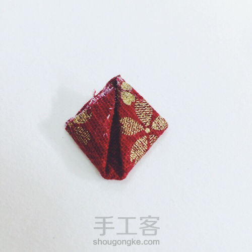 细工花发圈 第3步