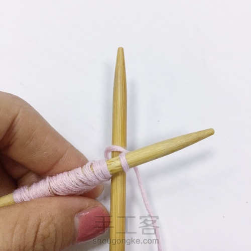 棒针围巾 第8步