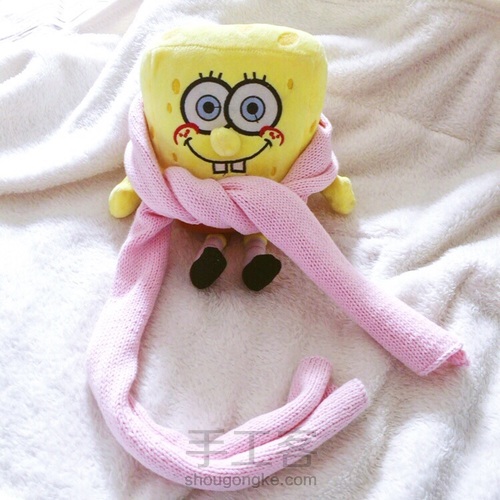 棒针围巾 第14步