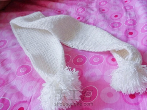 棒针围巾 第16步