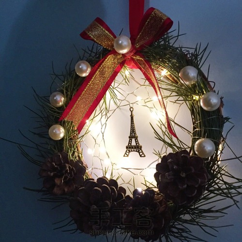 圣诞花环 第5步