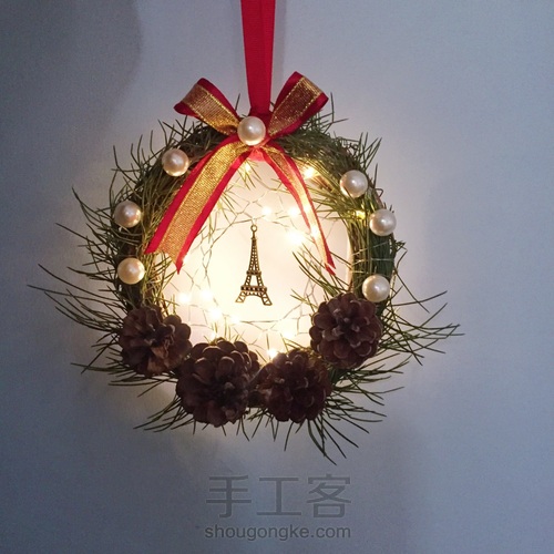 圣诞花环 第6步